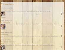 Tablet Screenshot of cheryl-preciousacres.blogspot.com
