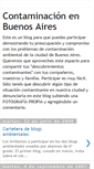 Mobile Screenshot of contaminacionbsas.blogspot.com