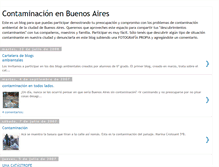 Tablet Screenshot of contaminacionbsas.blogspot.com