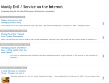 Tablet Screenshot of mostly-evil.blogspot.com