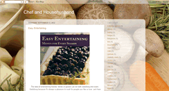 Desktop Screenshot of chefandhousehusband.blogspot.com