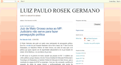 Desktop Screenshot of luizpaulogermano.blogspot.com