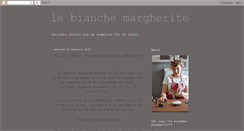 Desktop Screenshot of lebianchemargherite.blogspot.com