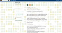 Desktop Screenshot of agence-de-traduction-specialisee.blogspot.com