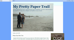 Desktop Screenshot of myprettypapertrail.blogspot.com