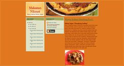 Desktop Screenshot of makanannikmat.blogspot.com