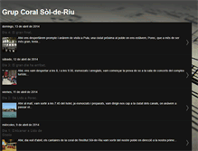 Tablet Screenshot of coral-ies-sol-de-riu.blogspot.com