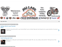 Tablet Screenshot of biglakecycle.blogspot.com