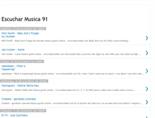Tablet Screenshot of escucharmusica-91.blogspot.com