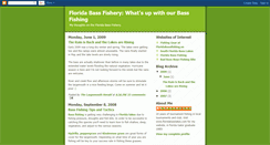 Desktop Screenshot of floridabassfishery.blogspot.com