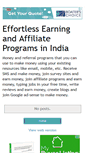 Mobile Screenshot of indiaearnsmoney.blogspot.com