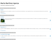 Tablet Screenshot of mariayerza.blogspot.com