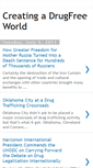 Mobile Screenshot of creatingadrugfreeworld.blogspot.com
