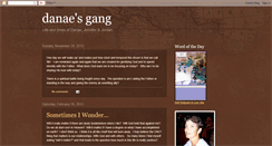 Desktop Screenshot of danaesgang.blogspot.com