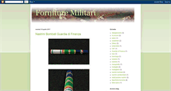 Desktop Screenshot of fornituremilitari.blogspot.com