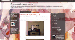 Desktop Screenshot of empezandoacuidarme.blogspot.com