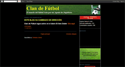 Desktop Screenshot of clandefutbol-jr.blogspot.com