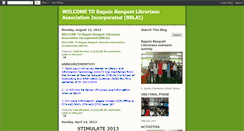 Desktop Screenshot of bblai-carlibrarians.blogspot.com