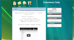 Desktop Screenshot of gana-dinero-exterminio-total.blogspot.com