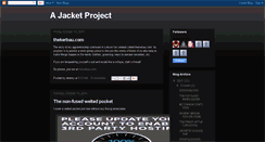 Desktop Screenshot of ajacketproject.blogspot.com