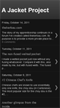 Mobile Screenshot of ajacketproject.blogspot.com