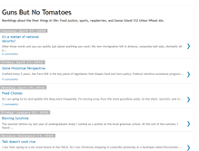 Tablet Screenshot of gunsbutnotomatoes.blogspot.com