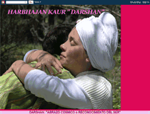 Tablet Screenshot of harbhajankaur-darshan.blogspot.com