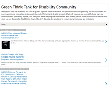 Tablet Screenshot of greenthinktankfordisabilitycommunity.blogspot.com