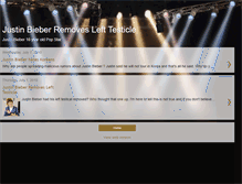 Tablet Screenshot of justin-bieber-removes-left-testicle.blogspot.com