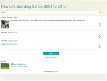 Tablet Screenshot of newlifeboardingschool2001to2010.blogspot.com