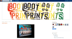 Desktop Screenshot of bootprintscsp.blogspot.com