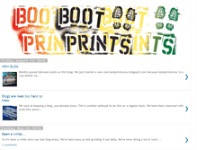 Tablet Screenshot of bootprintscsp.blogspot.com