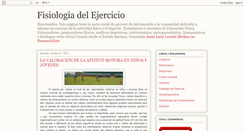 Desktop Screenshot of fisiologia-delejercicio.blogspot.com