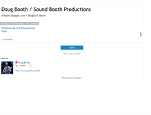 Tablet Screenshot of drbooth.blogspot.com