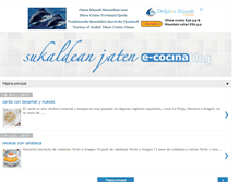 Tablet Screenshot of e-cocinablog.blogspot.com
