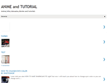 Tablet Screenshot of anime-tutorial.blogspot.com