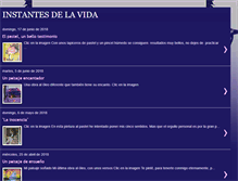 Tablet Screenshot of instantes-de-la-vida.blogspot.com