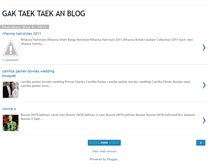 Tablet Screenshot of gaktaektaekanblog.blogspot.com
