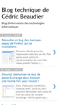 Mobile Screenshot of cedricbeaudier.blogspot.com