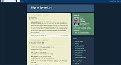 Desktop Screenshot of edgeofspread20.blogspot.com