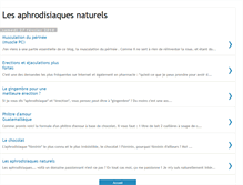 Tablet Screenshot of aphrodisiaquesnaturels.blogspot.com
