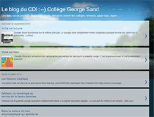 Tablet Screenshot of cdigeorgesand.blogspot.com