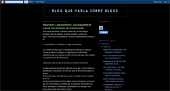 Desktop Screenshot of 1blog-sobreblogs.blogspot.com