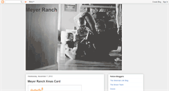 Desktop Screenshot of meyerranch.blogspot.com