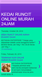 Mobile Screenshot of kedairuncitonlinemurah.blogspot.com