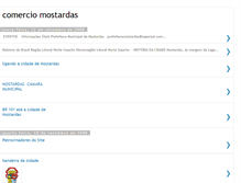 Tablet Screenshot of comerciomostardas.blogspot.com