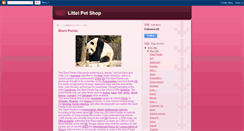 Desktop Screenshot of littelpetshop.blogspot.com