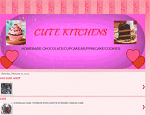 Tablet Screenshot of cutekitchens.blogspot.com