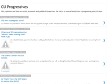 Tablet Screenshot of cuprogressives.blogspot.com