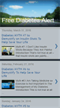 Mobile Screenshot of freediabetesalert.blogspot.com